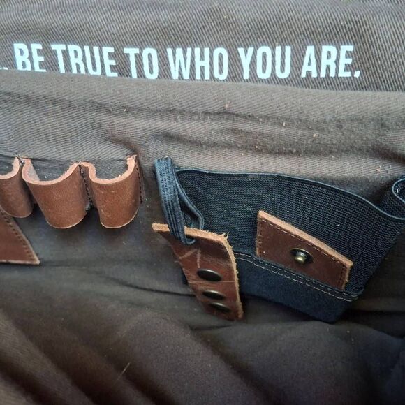 STS Ranchwear Foreman 2 Messenger Bag Brown Leather & Suede Work Tote Briefcase - Picture 14 of 15